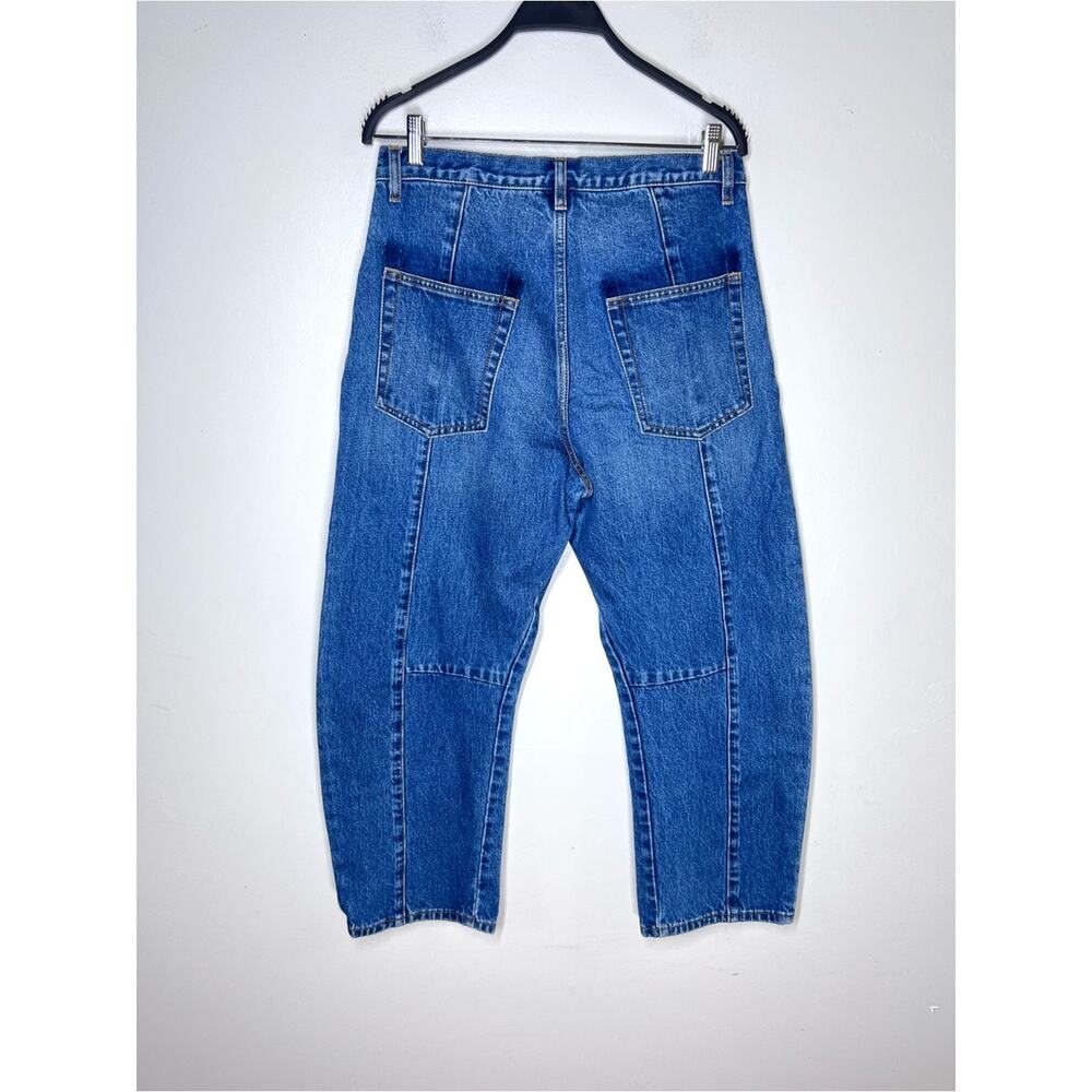 Roucha Daphnis Denim Barrel Jeans Medium Wash Sz A /28 - Picture 5 of 7